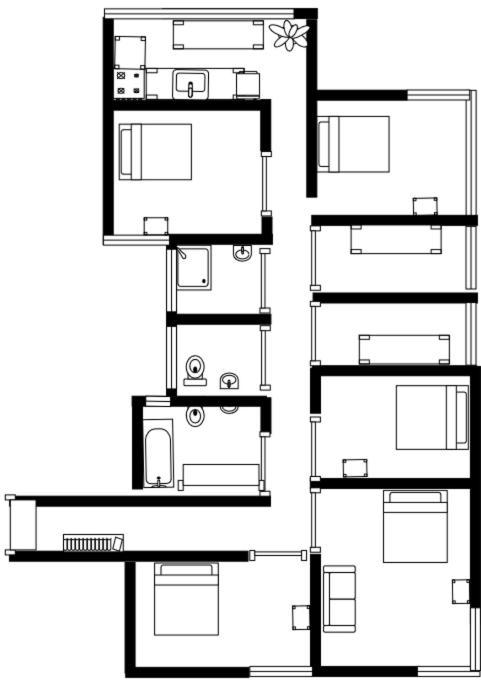 Embassy Arriaga Private Elegance Rooms In Stylish Shared Apartment Lisbona Esterno foto